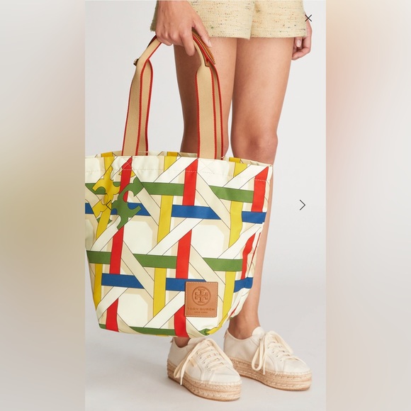 Tory Burch ELLA MARKET TOTE - Picture 2 of 6